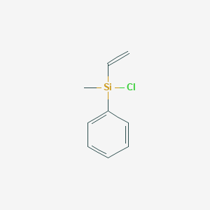 molecular formula C9H11ClSi B097054 Chloro(methyl)(phenyl)(vinyl)silane CAS No. 17306-05-7