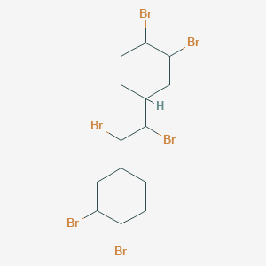 1,1'-(1,2-Dibromoethane-1,2-diyl)bis(3,4-dibromocyclohexane)