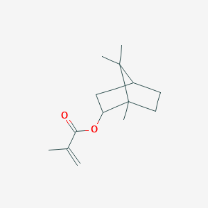 molecular formula C14H22O2 B097067 exo-1,7,7-Trimethylbicyclo[2.2.1]hept-2-yl methacrylate CAS No. 16868-12-5