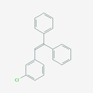 molecular formula C20H15Cl B097071 Ethylene, 2-(m-chlorophenyl)-1,1-diphenyl- CAS No. 18648-67-4