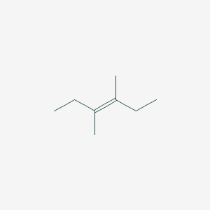 molecular formula C8H16 B097073 (E)-3,4-Dimethylhex-3-ene CAS No. 19550-88-0