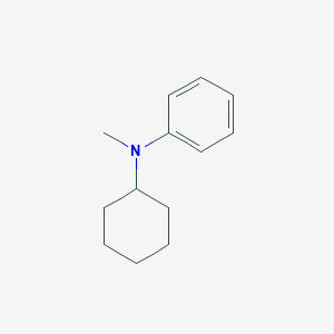 molecular formula C13H19N B097075 N-cyclohexyl-N-methylaniline CAS No. 18707-43-2