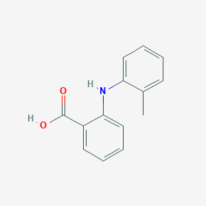 molecular formula C14H13NO2 B097089 N-(2-甲基苯基)邻氨基苯甲酸 CAS No. 16610-44-9