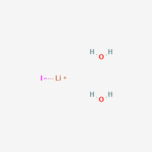 molecular formula H4ILiO2 B097094 Lithium iodide dihydrate CAS No. 17023-25-5