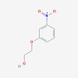 molecular formula C8H9NO4 B097097 2-(3-Nitrophenoxy)ethanol CAS No. 16365-26-7
