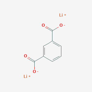 molecular formula C8H4Li2O4 B097112 Dilithium isophthalate CAS No. 17840-25-4