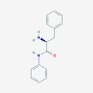 molecular formula C15H16N2O B097132 Phenylalanine anilide CAS No. 15423-54-8