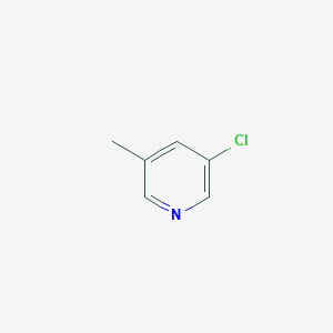 molecular formula C6H6ClN B097143 3-Chloro-5-methylpyridine CAS No. 19230-55-8