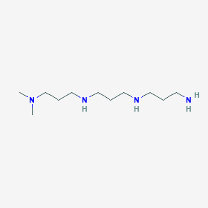 molecular formula C11H28N4 B097145 N'-(3-((3-Aminopropyl)amino)propyl)-N,N-dimethylpropane-1,3-diamine CAS No. 19475-69-5