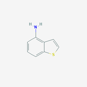 molecular formula C8H7NS B097154 Benzo[b]thiophen-4-amine CAS No. 17402-83-4