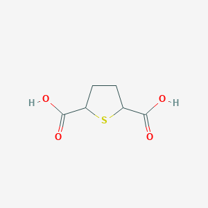 molecular formula C6H8O4S B097166 Thiolane-2,5-dicarboxylic acid CAS No. 17773-22-7