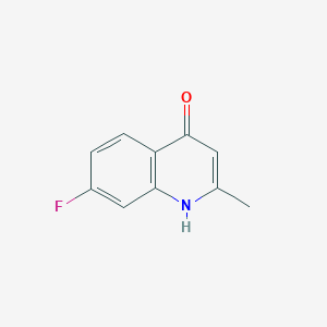 7-Fluoro-2-methylquinolin-4-ol
