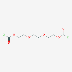 molecular formula C8H12Cl2O6 B097179 Carbonochloridic acid, 1,2-ethanediylbis(oxy-2,1-ethanediyl) ester CAS No. 17134-17-7