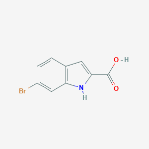 molecular formula C9H6BrNO2 B097180 6-Bromoindole-2-carboxylic acid CAS No. 16732-65-3