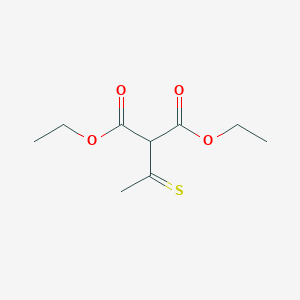 molecular formula C9H14O4S B097186 Diethyl 2-ethanethioylpropanedioate CAS No. 18457-90-4