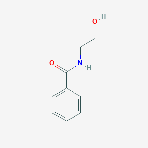 molecular formula C9H11NO2 B097195 N-(2-Hydroxyethyl)benzamide CAS No. 18838-10-3