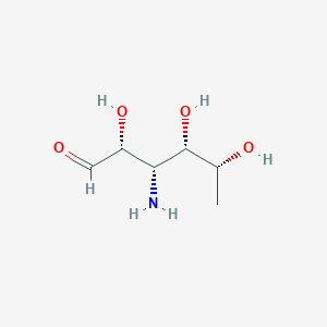 molecular formula C6H13NO4 B097203 3-Amino-3,6-didesoxyglucose CAS No. 15435-23-1