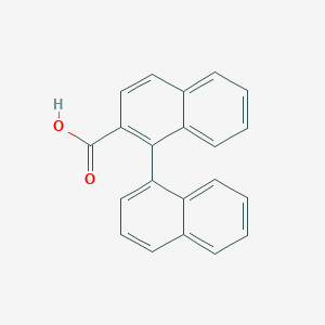 B097224 1-(1-Naphthyl)-2-naphthoic acid CAS No. 18795-02-3