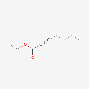 molecular formula C9H14O2 B097225 庚-2-炔酸乙酯 CAS No. 16930-95-3