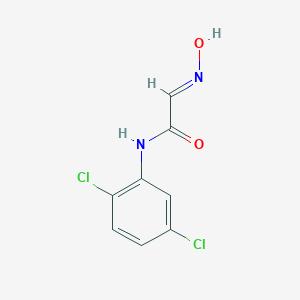 molecular formula C8H6Cl2N2O2 B097232 N1-(2,5-dichlorophenyl)-2-hydroxyiminoacetamide CAS No. 17122-58-6
