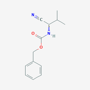 (S)-Benzyl (1-cyano-2-methylpropyl)carbamate