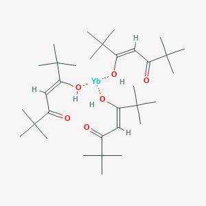 Ytterbium, tris(2,2,6,6-tetramethyl-3,5-heptanedionato-kappaO,kappaO')-, (OC-6-11)-