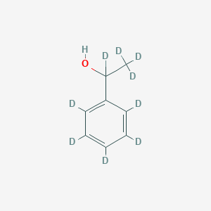 molecular formula C8H10O B097265 1-(~2~H_5_)Phenyl(~2~H_4_)ethan-1-ol CAS No. 19547-01-4