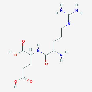 molecular formula C11H21N5O5 B097272 H-arg-glu-OH CAS No. 15706-89-5