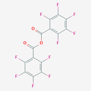 molecular formula C14F10O3 B097276 Pentafluorobenzoic anhydride CAS No. 15989-99-8