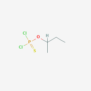 molecular formula C4H9Cl2OPS B097284 Butan-2-yloxy-dichloro-sulfanylidene-lambda5-phosphane CAS No. 15195-14-9