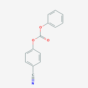 molecular formula C14H9NO3 B097288 (4-Cyanophenyl) phenyl carbonate CAS No. 17175-15-4