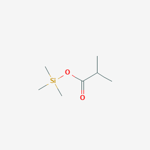 molecular formula C7H16O2Si B097289 Trimethylsilyl isobutyrate CAS No. 16883-61-7
