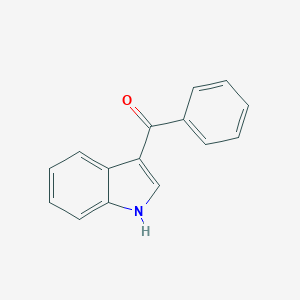 molecular formula C15H11NO B097306 3-Benzoylindole CAS No. 15224-25-6