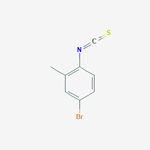 molecular formula C8H6BrNS B097308 4-Bromo-2-methylphenyl isothiocyanate CAS No. 19241-38-4
