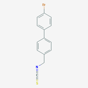 molecular formula C14H10BrNS B097310 1,1'-Biphenyl, 4-bromo-4'-isothiocyanatomethyl- CAS No. 19495-02-4