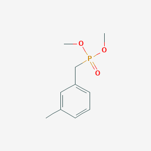 molecular formula C10H15O3P B097314 Dimethyl(3-methylbenzyl)phosphonate CAS No. 17105-63-4