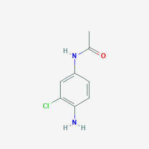 molecular formula C8H9ClN2O B097315 N-(4-amino-3-chlorophenyl)acetamide CAS No. 16604-99-2