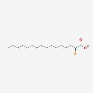molecular formula C16H31BrO2 B097334 2-Bromohexadecanoic acid CAS No. 18263-25-7