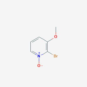 molecular formula C6H6BrNO2 B009734 2-Bromo-3-methoxypyridine-n-oxide CAS No. 104819-48-9