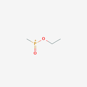 molecular formula C3H8O2P+ B097341 Ethyl methylphosphinate CAS No. 16391-07-4