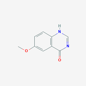 molecular formula C9H8N2O2 B097349 6-Methoxyquinazolin-4-OL CAS No. 19181-64-7