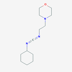 molecular formula C13H23N3O B097355 1-Cyclohexyl-3-(2-(4-morpholinyl)ethyl)carbodiimide CAS No. 15580-20-8