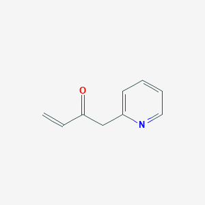 molecular formula C9H9NO B009736 1-Pyridin-2-ylbut-3-en-2-one CAS No. 103441-64-1