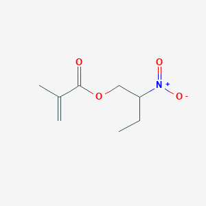 molecular formula C8H13NO4 B097368 2-Nitrobutyl methacrylate CAS No. 17977-11-6