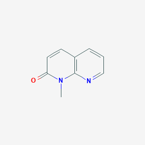molecular formula C9H8N2O B097390 1-Methyl-1,8-naphthyridin-2(1H)-one CAS No. 15936-11-5