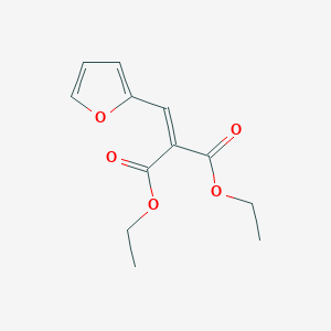 molecular formula C12H14O5 B097391 Diethyl furfurylidenemalonate CAS No. 17448-96-3