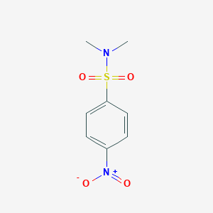molecular formula C8H10N2O4S B097401 N,N-dimethyl-4-nitrobenzenesulfonamide CAS No. 17459-03-9