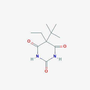 molecular formula C10H16N2O3 B097402 5-(1,1-Dimethylethyl)-5-ethylbarbituric acid CAS No. 15379-32-5