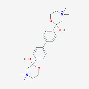 molecular formula C24H34N2O4+2 B097416 Hemicholinium CAS No. 16478-59-4