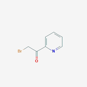 molecular formula C7H6BrNO B097419 2-Bromo-1-(pyridin-2-yl)ethanone CAS No. 40086-66-6